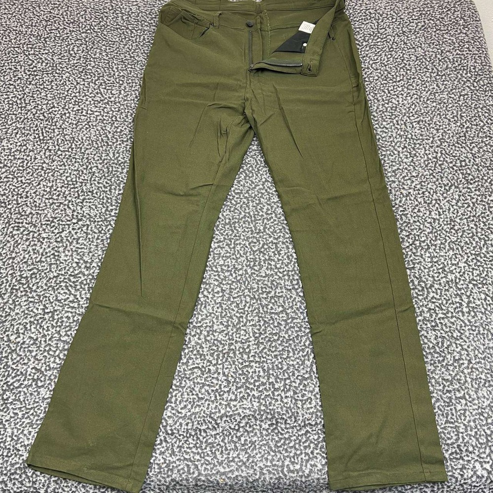 J-Walkers Jeans Men‎ XXL Green Slim Fit Denim Pants 35x32 Pocket Outdoor 2XL